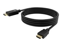 VISION - Adapterkabel - DisplayPort hane till HDMI hane - 2 m - svart - stöd för 4K TC 2MDPHDMI/BL