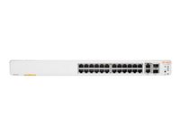 HPE Networking Instant On 1960 24G 2XGT 2SFP+ Switch - Switch - Administrerad - 24 x 10/100/1000 + 2 x 10 Gigabit SFP+ + 2 x 100/1000/10GBase-T - rackmonterbar - BTO JL806A#ABB