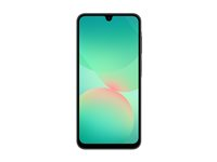 Samsung Galaxy A26 - 5G pekskärmsmobil - dual-SIM - RAM 6 GB / Internminne 128 GB - microSD slot - OLED-skärm - 6.7" - 2340 x 1080 pixlar (120 Hz) - 3 st. bakre kameror 50 MP, 8 MP, 2 MP - front camera 13 MP - svart SM-A266BZKBEUB