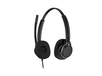 HP Poly Mission 425 - Mission 400 Series - headset - på örat - kabelansluten - aktiv brusradering - USB-C, USB-A - svart - Zoomcertifierad, Certifierad för Microsoft-teams, Google Meet-certifierad, Works With Chromebook Certified C01B3A6#AC3