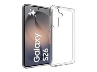 Insmat Crystal - Baksidesskydd för mobiltelefon - termoplastisk polyuretan (TPU) - klar - för Samsung Galaxy S26 650-1389