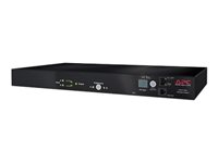 APC Automatic Transfer Switch - Förbikopplare (kan monteras i rack) - AC 100/120 V - 1440 VA - Ethernet - utgångskontakter: 10 - svart - för P/N: AR109SH4, AR109SH6, AR112SH4, AR112SH6, SCL400RMJ1U, SCL500RMI1UNC, SMTL1000RMI2UC AP7750A