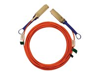 NVIDIA - 40GBase-AOC direktanslutningskabel - QSFP till QSFP - 10 m - 10 m - fiberoptisk - Active Optical Cable (AOC) 980-9I14F-00B010