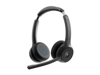 Cisco Headset 722 - Headset - på örat - Bluetooth - trådlös - kolsvart - Cisco Webex Certified HS-WL-722-BUNA-C