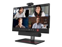 Lenovo ThinkSmart View Plus - Paket för videokonferens (camera, beräkningssystem, Viewplus Stylus-penna) - med 3 års Lenovo Premier Support + underhåll första året - svart 12CN0002MT