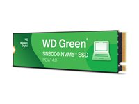 WD Green SN3000 WDS200T4G0E-00CPS0 - SSD - 2 TB - inbyggd - M.2 2280 - PCIe 4.0 x4 (NVMe) WDS200T4G0E-00CPS0