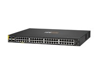 HPE Aruba Networking CX 6000 48G Class4 PoE 4SFP 740W Switch - Switch - L3 - Administrerad - 48 x 10/100/1000 (PoE+) + 4 x gigabit SFP (upplänk) - rackmonterbar - PoE+ (740 W) - för CX 6000 48G Class4 PoE 4SFP 740W Switch R9Y03A#ABB
