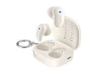 Belkin SoundForm Anywhere - True wireless-hörlurar med mikrofon - semi-in-ear - Bluetooth - sand AUC014HQCR