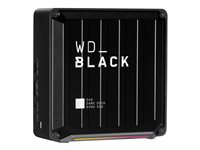 WD_BLACK D50 Game Dock WDBA3U0020BBK - Dockningsstation - Thunderbolt 3 - DP, Thunderbolt - HDD 2 TB - 1GbE - EMEA WDBA3U0020BBK-EESN