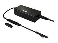 PORT Connect - Strömadapter - AC 100-240 V - 60 Watt - Storbritannien - för Microsoft Surface Book, Go, Laptop, Pro (I mitten av 2017), Pro 3, Pro 4, Pro 6 900102-UK