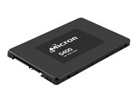 Micron 5400 PRO - SSD - krypterat - 3.84 TB - inbyggd - 2.5" - SATA 6Gb/s - 256 bitars AES - Self-Encrypting Drive (SED), TCG Opal Encryption 2.0 MTFDDAK3T8TGA-1BC15ABYYR
