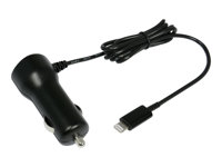 Kensington PowerBolt 1.0 Fast Charge - Strömadapter för bil - 1 A (Lightning) - svart - Europa K39762EU