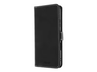 Insmat Exclusive - Vikbart fodral för mobiltelefon - svart - för Honor Magic8 Pro 650-3394