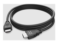 Dell CB325H - HDMI-kabel med Ethernet - HDMI hane till HDMI hane - 1.8 m - svart - 4K60Hz stöd, 5K60 Hz (5120 x 2880) stöd DELL-CB325H-BK