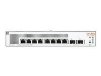 HPE Networking Instant On 1930 8G Class4 PoE 2SFP 124W Switch - Switch - L3 - Administrerad - 8 x 10/100/1000 (PoE) + 2 x Gigabit SFP - rackmonterbar - PoE (124 W) JL681A#ABB