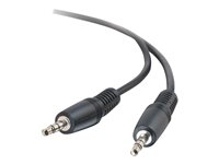 C2G - Ljudkabel - mini-phone stereo 3.5 mm hane till mini-phone stereo 3.5 mm hane - skärmad 80117