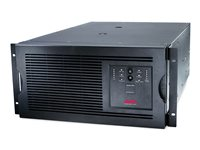 APC Smart-UPS - UPS (kan monteras i rack) - AC 208 V - 4 kW - 5000 VA - Ethernet 10/100, RS-232 - utgångskontakter: 4 - 5U - svart - för P/N: AR3140G, AR3340G, AR4038IX432, NBWL0356A, SMX2000LVNCUS, SMX3000HVTUS, SRT1000RMXLA SUA5000RMT5U