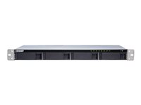 QNAP TS-431XeU - NAS-server - 4 fack - 24 TB - kan monteras i rack - SATA 6Gb/s - HDD 6 TB x 4 - RAID 0, 1, 5, 6, 10, JBOD - RAM 8 GB - Gigabit Ethernet / 10 Gigabit Ethernet - iSCSI support - 1U TS-431XEU-8G+4XST6000VN001