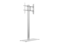 Multibrackets M Display Stand 180 Single - Ställ - för platt panel - aluminium, stål - silver - skärmstorlek: 24"-63" - monteringsgränssnitt: upp till 700 x 400 mm - golvstående 7350073732418