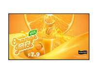 LG 55UH5Q-E - 55" Diagonal klass UH5Q Series LED-bakgrundsbelyst LCD-skärm - digital skyltning med integrerat Pro:Idiom - webOS - 4K UHD (2160p) 3840 x 2160 - kant-LED - svart 55UH5Q-E