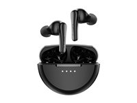 Belkin SoundForm Rhythm - True wireless-hörlurar med mikrofon - inuti örat - Bluetooth - aktiv brusradering - svart AUC015HQBK