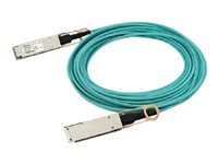 Dell Networking Customer kit - 100GBase direktkopplingskabel - QSFP28 till QSFP28 - 3 m - 3 m - fiberoptisk - aktiv - för Networking S6100-ON; Networking Z9100-ON 470-ACLU