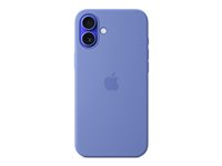 Apple - Baksidesskydd för mobiltelefon - MagSafe-kompatibilitet - silikon - vintergröna - för iPhone 16 Plus MDGV4ZM/A