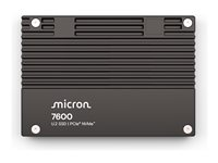Micron 7600 MAX - SSD - Mixed Use - krypterat - 6.4 TB - inbyggd - 2.5" - U.2 PCIe 5.0 x4 (NVMe) - FIPS 140-3 Level 2 - TCG Opal Encryption MTFDLAL6T4THS-1BP1DFCYYR