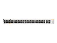HPE Networking Instant On 1960 48G 40p Class4 8p Class6 PoE 2XGT 2SFP+ 600W Switch - Switch - Administrerad - 48 x 10/100/1000 + 2 x 10 Gigabit SFP+ + 2 x 100/1000/10GBase-T - rackmonterbar - PoE (600 W) - BTO JL809A#ABB