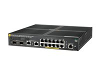 HPE Aruba 2930F 12G PoE+ 2G/2SFP+ - Switch - L3 - Administrerad - 12 x 10/100/1000 (PoE+) + 2 x 1 gigabit/10 gigabit SFP+ (upplänk) + 2 x 10/100/1000 - rackmonterbar - PoE+ (139 W) JL693A#ABB