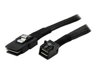StarTech.com 1m Internal Mini SAS Cable - SFF-8087 to SFF-8643 - Mini SAS to Mini SAS (SAS87431M) - Intern SAS-kabel - SAS 12Gbit/s - mini-SAS (SFF-8087) (P) till 4x mini-SAS HD (SFF-8643) (P) - 1 m - sprintlåsning, rak kontakt - svart - för P/N: SFF86448PLT2 SAS87431M