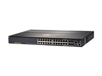 HPE Aruba 2930M 24G POE+ 1-Slot - Switch - L3 - Administrerad - 20 x 10/100/1000 (PoE+) + 4 x kombinations-Gigabit SFP - rackmonterbar - PoE+ (720 W) JL320A