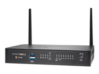 SonicWall TZ270W - Essential Edition - säkerhetsfunktion - med 1 års TotalSecure - 1GbE - Wi-Fi 5 - 2.4 GHz, 5 GHz - skrivbord 02-SSC-6852