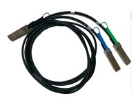 NVIDIA - 100GBase-AOC direktanslutningskabel - QSFP28 till QSFP28 - 5 m - 5 m - fiberoptisk - hybrid aktiv optisk kabel 980-9I37I-00C005