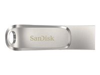 SanDisk Ultra Dual Drive Luxe - USB flash-enhet - 512 GB - USB 3.2 Gen 1 / USB-C SDDDC4-512G-G46
