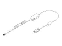 HP Poly SSP 2468-11 - PTT-headsetadapter (push-to-talk) för trådlös headsetadapter för PTT (push-to-talk) - USB, räknar inte upp serienummer - TAA-kompatibel - för Poly SSP 2468-11 8K7V8AA