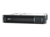 APC Smart-UPS 1000VA LCD RM - UPS (kan monteras i rack) - AC 120 V - 700 Watt - 1000 VA - 1-fas - USB - utgångskontakter: 6 - 2U - svart - med APC SmartConnect - för P/N: AR4024SPX432, NBWL0356A, SCL500RM1UNC, SMTL1000RM2UC, SMTL750RM2UC, SMX3000HVTUS SMT1000RM2UC