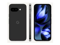 Google Pixel 9A - 5G pekskärmsmobil - dual-SIM - RAM 8 GB / Internminne 128 GB - pOLED-skärm - 6.3" - 2424 x 1080 pixlar (120 Hz) - 2 bakre kameror 48 MP, 13 MP - front camera 13 MP - obsidian GA05769-GB