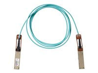 Cisco - 100GBase direktkopplingskabel - QSFP till QSFP - 10 m - 10 m - fiberoptisk - aktiv - för P/N: C9500-32C-EDU, C9500-32QC-EDU, N9K-X9788TC-FX-RF, NCS-55A1-24H-B, NCS-55A1-36H-SE-S QSFP-100G-AOC10M=