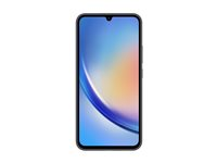 Samsung Galaxy A34 5G - 5G pekskärmsmobil - dual-SIM - RAM 6 GB / Internminne 128 GB - microSD slot - OLED-skärm - 6.6" - 2340 x 1080 pixlar (120 Hz) - 3 st. bakre kameror 48 MP, 8 MP, 5 MP - front camera 13 MP - awesome graphite SM-A346BZKAEUB