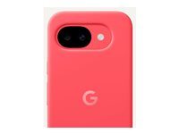 Google - Baksidesskydd för mobiltelefon - silikon, polykarbonatskal - berry - för Pixel 10a GA10874-WW