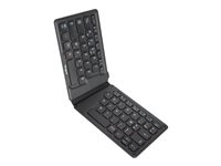 Targus - Tangentbord - antimikrobiell - trådlös - Bluetooth 5.1 - AZERTY - fransk - svart - B2B AKF003FR