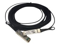 Dell 10GbE - Nätverkskabel - SFP+ till SFP+ - 5 m - 5 m - fiberoptisk - aktiv - för Networking C1048, C9010, S6010, S6100; PowerEdge C6420; Networking N3132, S4048, Z9100 470-ABLT