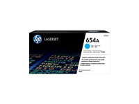 HP 654A - Cyan - original - LaserJet - tonerkassett (CF331A) - för Color LaserJet Enterprise M651dn, M651n, M651xh; Color LaserJet Managed M651dnm, M651xhm CF331A