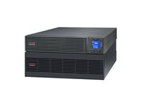 APC Easy UPS SRV SRV6KRILRK - UPS (kan monteras i rack) - AC 220-240 V - 6000 Watt - 6000 VA - 1-fas - USB, RS-232 - utgångskontakter: 1 - 2U - med Rail Kit, External Battery Pack SRV6KRILRK