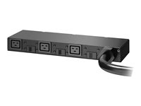 APC Basic Rack PDU AP6038A - Kraftdistributionsenhet (kan monteras i rack) - AC 200-240 V - ingång: IEC 60309 63A - utgångskontakter: 3 (IEC 60320 C19 16A) - 3.65 m sladd - för P/N: SCL500RM1U, SCL500RMI1U, SMX1500RM2UCNC, SMX2KR2UX145, SMX3KR2UNCX145, SMX750CUS AP6038A