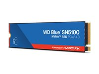 WD Blue SN5100 - SSD - 500 GB - inbyggd - M.2 2280 - PCIe 4.0 (NVMe) WDS500G5B0E-00CPE0