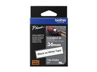 Brother TZe-FX261 - Svart på vitt - Rulle (3,56 cm x 8 m) 1 kassett(er) flexibel tape - för P-Touch PT-3600, 530, 550, 9200, 9400, 9500, 9600, 9800, D800, P900; P-Touch R RL-700 TZEFX261